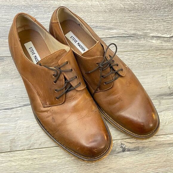 Brown Steve Madden oxford size 9.5 - Picture 1 of 8